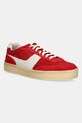 Clarks Originals sneakersy zamszowe Tor 80 Planet friendly czerwony 26181126