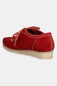 Obuwie Clarks Originals mokasyny zamszowe Wallabee 26180195 czerwony