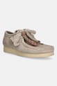 Clarks Originals półbuty zamszowe Wallabee 2604 skóra zamszowa beżowy 26182221