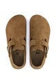 Birkenstock półbuty zamszowe London LEVE 1023519 brązowy