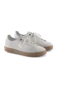 Cipele od nubuk kože Birkenstock Bend Low Decon LENB bijela 1024632
