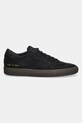 Tenisice od nubuk kože Common Projects Tennis Trainer 2485.7547 crna SS25