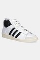 Кожени маратонки adidas Originals Jabbar Hi гладка кожа бял JI3445