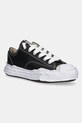 Maison MIHARA YASUHIRO leather plimsolls Hank Shoes black A05FW704