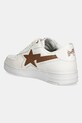 Shoes A Bathing Ape leather sneakers BAPE STA ICON #1 M2 1L30191306 white