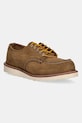 Red Wing półbuty zamszowe Shop Moc Oxford skóra zamszowa zielony 3113