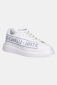 Кожаные кроссовки Just Cavalli низкая белый 78QA3SBCZPA95003