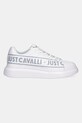 Кожаные кроссовки Just Cavalli 78QA3SBCZPA95003 белый SS25
