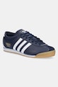 adidas Originals sneakers in pelle Italia 70S pelle fiore blu navy JS1326