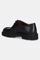 Obuwie Maison Kitsuné półbuty skórzane Lace Up Derbies OM04103LR0005 czarny