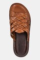 Kožené pantofle Astorflex Erelflex hnědá ERELFLEX.001101