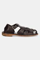 Astorflex sandały skórzane Monkflex MONKFLEX.001101 brązowy SS25