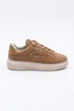 Karl Lagerfeld sneakersy zamszowe KAPRI MENS niska brązowy KL52537K.2T2