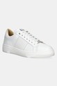Philipp Plein sneakersy skórzane Lo-Top Monogram płaska biały USC0706.PLE005N.01