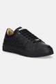 Кожаные кроссовки Philipp Plein Lo-Top Monogram плоская чёрный USC0706.PLE005N.0202
