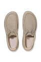 Birkenstock pantofi de piele intoarsa Pasadena 1029671 maro