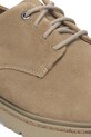 Încălțăminte Birkenstock pantofi de piele întoarsă Highwood Lace Low 1029696 maro