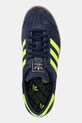 Δερμάτινα αθλητικά παπούτσια adidas Originals Hamburg σκούρο μπλε JS0678
