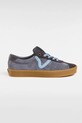 Vans tenisówki zamszowe Sport Low płaska niebieski VN000CQRCFL1