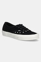 Semišové tenisky Vans Authentic textilný čierna VN000CRQBLK1
