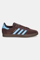 Tenisice od brušene kože adidas Originals Gazelle JH5392 smeđa SS25