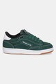Замшеві кросівки Reebok Classic CLUB C BULC CLN 100209035 зелений SS25