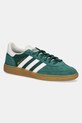 adidas Originals sneakers Handball Spezial piele întoarsă verde JH5438