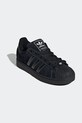 Tenisice od brušene kože adidas Originals Superstar II JH5470 crna SS25