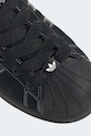 Σουέτ αθλητικά παπούτσια adidas Originals Superstar II JH5470 μαύρο