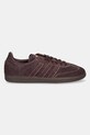 Σουέτ αθλητικά παπούτσια adidas Originals Samba OG JI3211 καφέ SS25