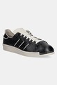 Y-3 sneakersy skórzane Superstar niska czarny JS0575