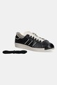 Y-3 sneakersy skórzane Superstar JS0575 czarny