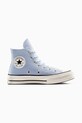 Converse trampki zamszowe Chuck 70 tekstylny niebieski A13828C