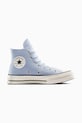 Semišové tenisky Converse Chuck 70 textilní modrá A13828C