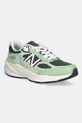 New Balance sneakersy U990AB6 tekstylny zielony U990AB6