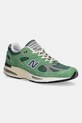 New Balance sneakersy U991GV2 Made in UK tekstylny zielony U991GV2
