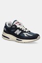 Αθλητικά New Balance Made in UK δέρμα σαμουά σκούρο μπλε U991VN2