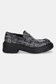 CAMPERLAB bőr mokaszin Vamonos A500023.007 fekete SS25