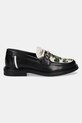 Мокасини Filling Pieces Loafer Bonsai 44260031861 черен SS25