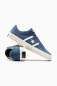 Замшевые кеды Converse One Star Academy Pro тёмно-синий A10579C