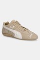 Σουέτ αθλητικά παπούτσια Puma Speedcat TTF φλατ μπεζ 403903