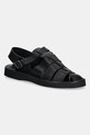 Fracap leather sandals Sandals others black D034