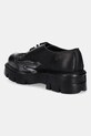 Obuwie New Rock półbuty skórzane METALLIC M.1553.C3 czarny