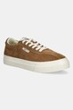Stepney Workers Club sneakers din piele intoarsă DELLOW 02 CUP SUEDE textil maro YA22205