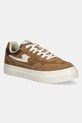 Stepney Workers Club sneakers din piele intoarsă PEARL S-STRIKE GEO-MERGED plată maro YA24200
