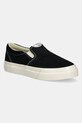 Tenisky Stepney Workers Club LISTER RAW SUEDE textilní černá YA03014