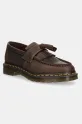 Dr. Martens mocassini in pelle Adrian Tassel Loafer flat marrone DM30917201
