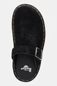 Semišové pantofle Dr. Martens ZebZag Mule Mule černá DM31657001