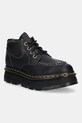 Dr. Martens scarpe in pelle ZebZag 4 Eye 4 Eye Boot platform nero DM41119001