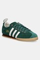 adidas Originals sneakersy nubukowe Samba płaska zielony JI3218